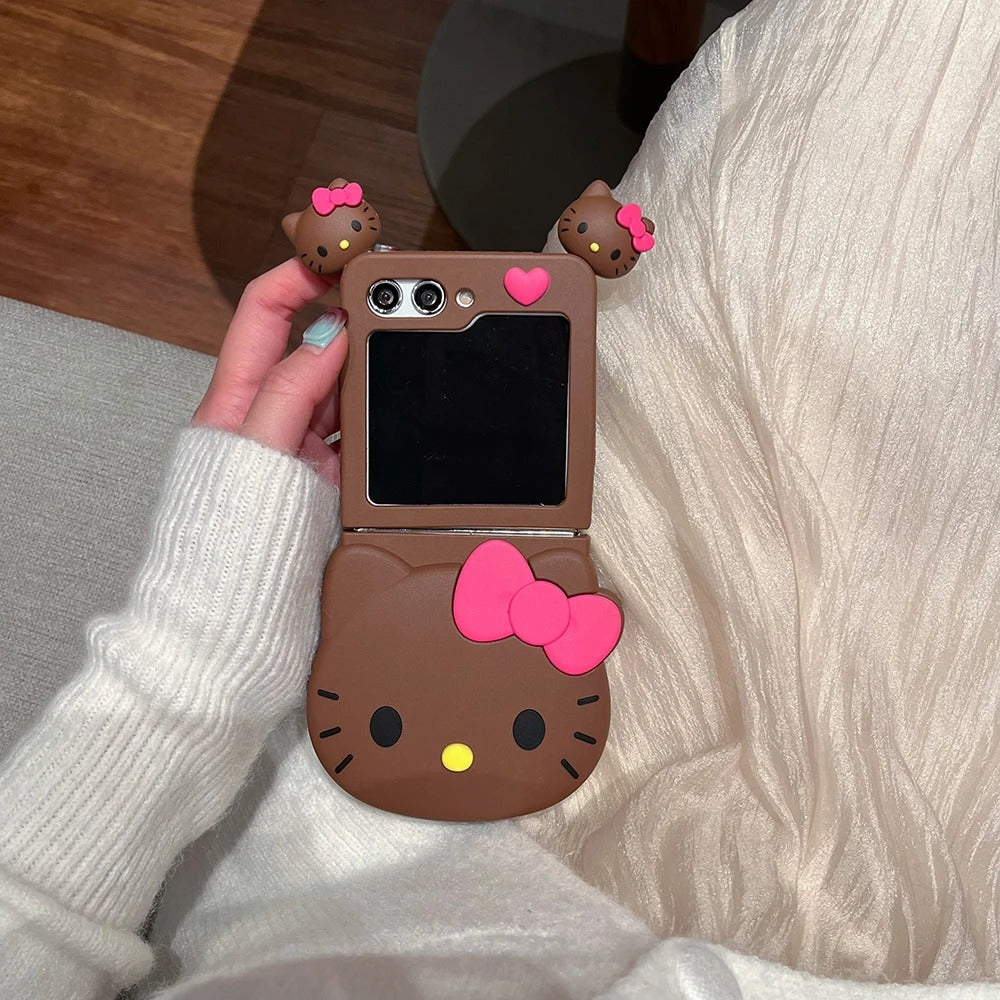 Browny kitty Z flip Case