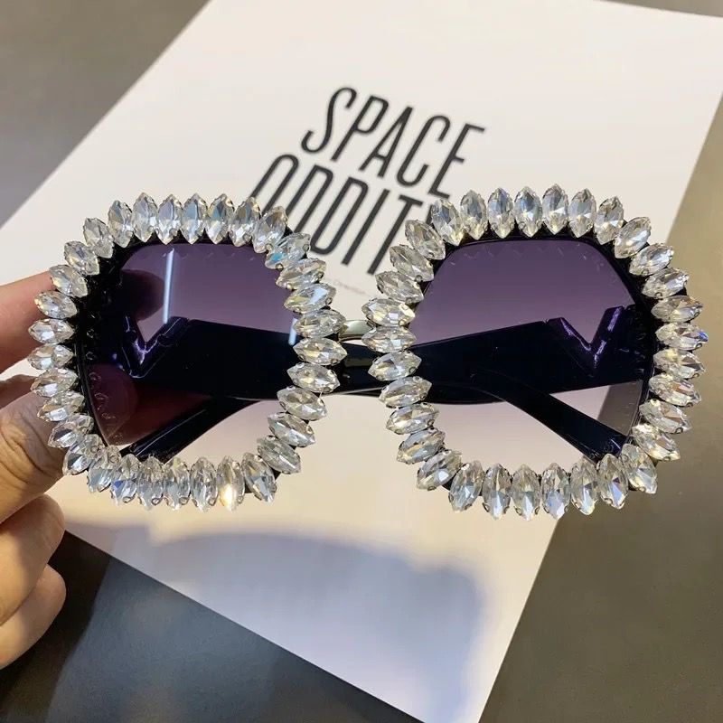 Aria White Sunglasses