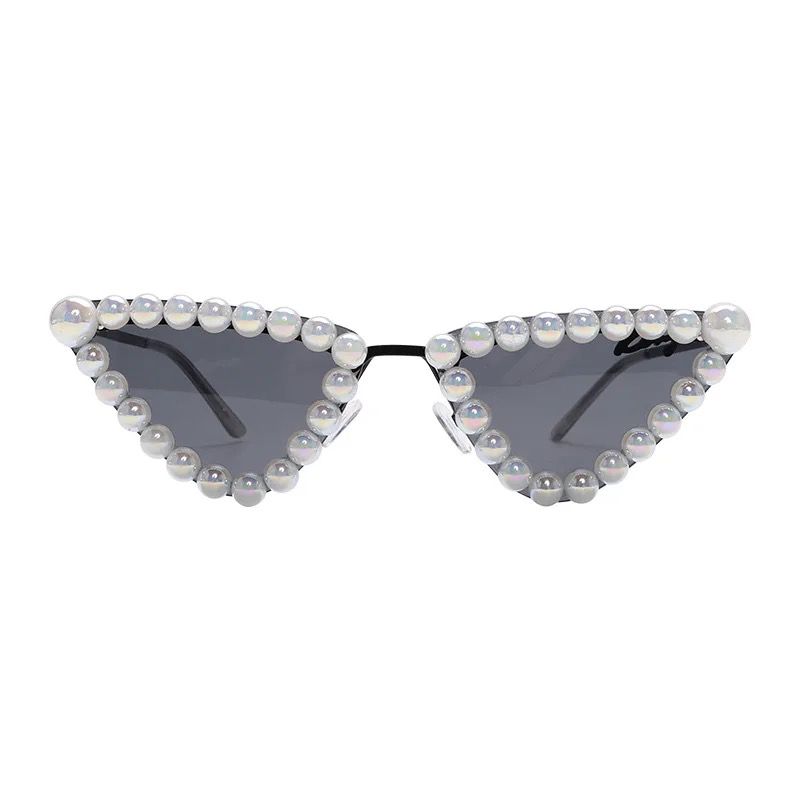 Olivia White Sunglasses