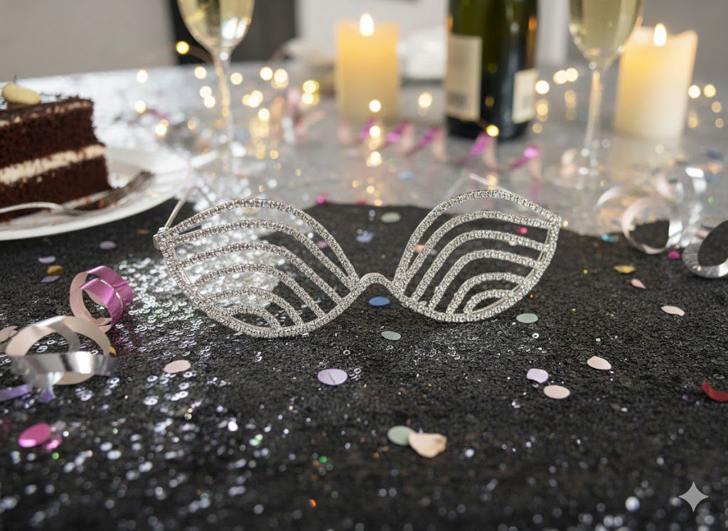 Crystal Leaf sunglasses .