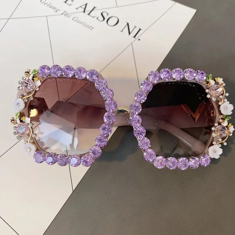 Arabella Purple Sunglasses