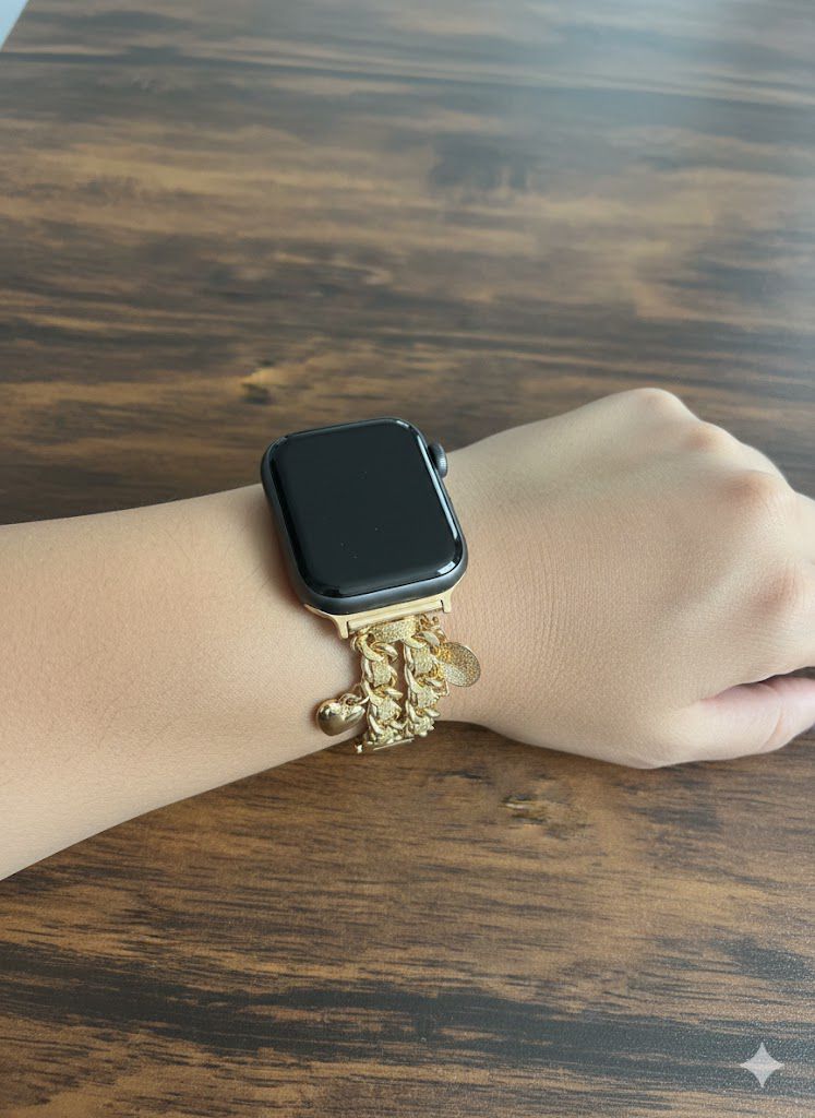 Gold Charm strap iWatch straps