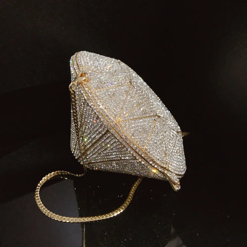 Premium Diamond Shaped Clutch