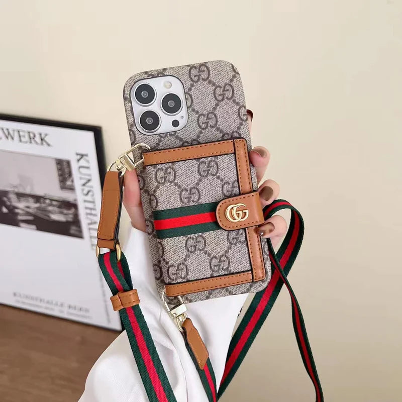 Luxury G wallet IPhone Case
