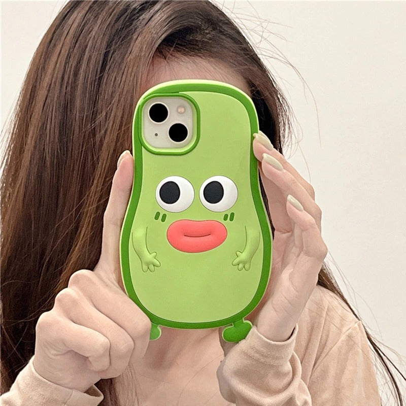 Premium Avocado iPhone Silicone Case