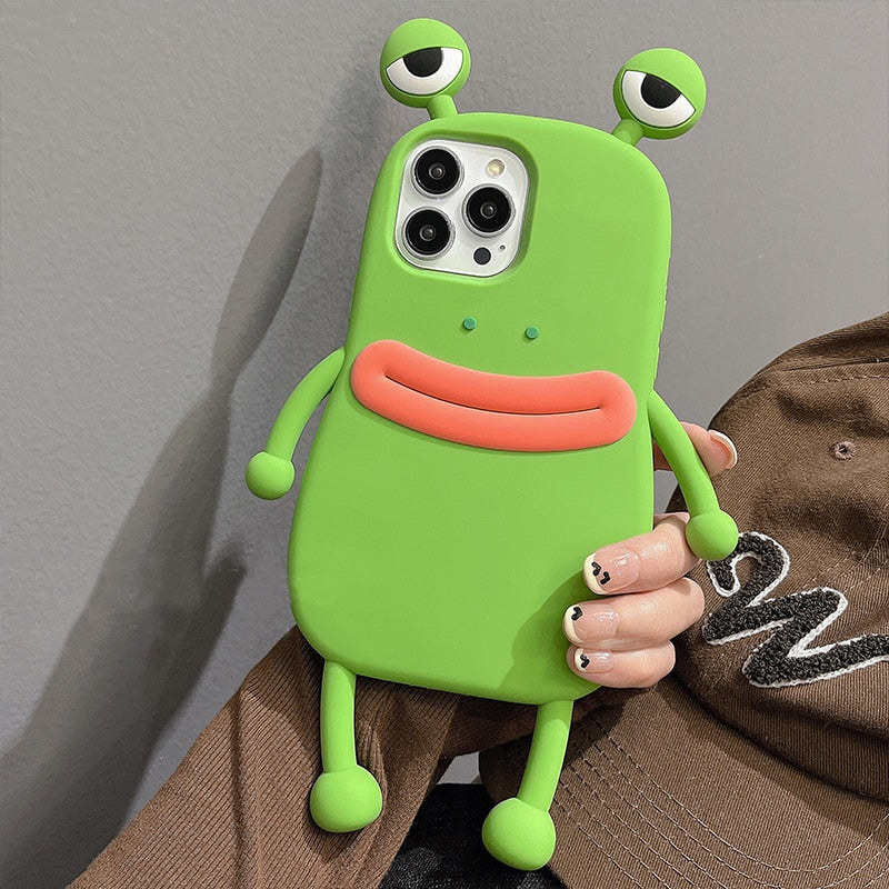 Luxury Froggy iPhone Silicon Case