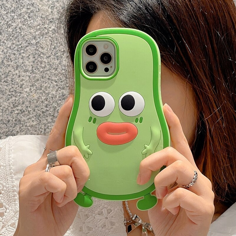 Premium Avocado iPhone Silicone Case