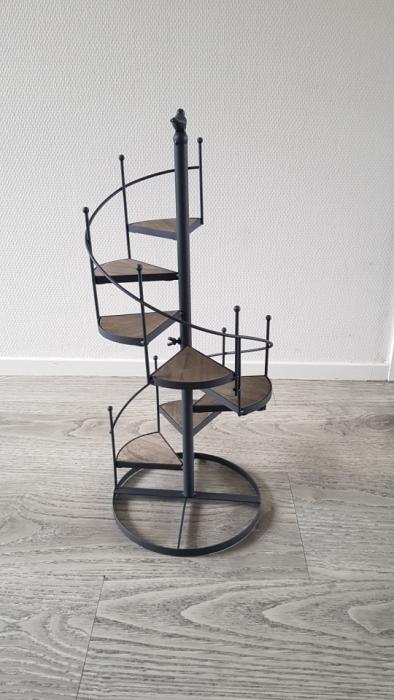 Spiral Iron Plant Stand