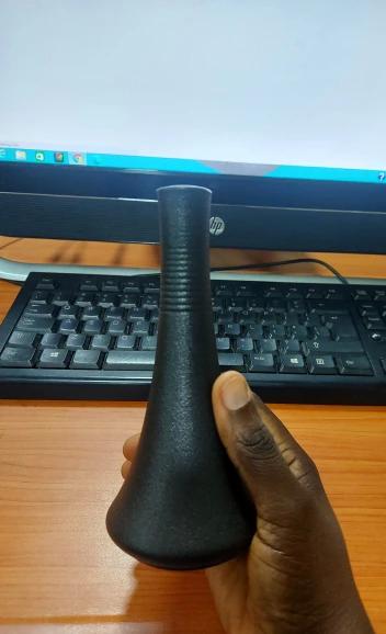 Black Ceremic Vase