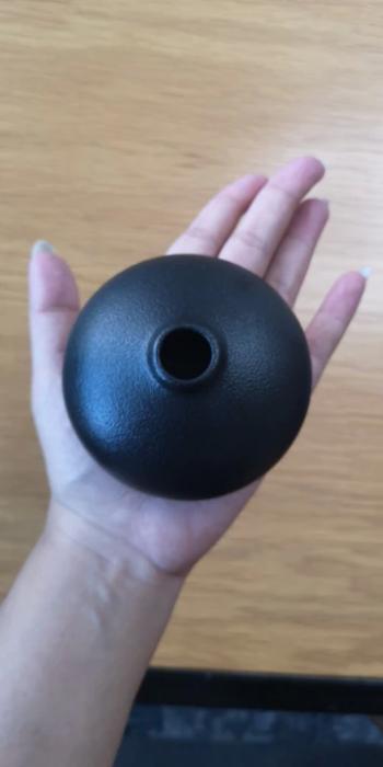 Black Ceremic Vase