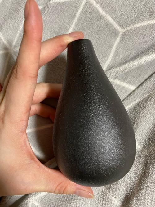Black Ceremic Vase