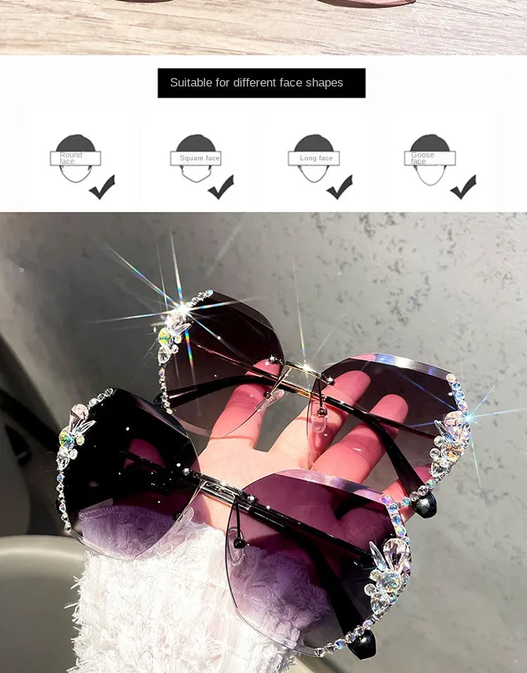 Rimless Pearl sunglasses