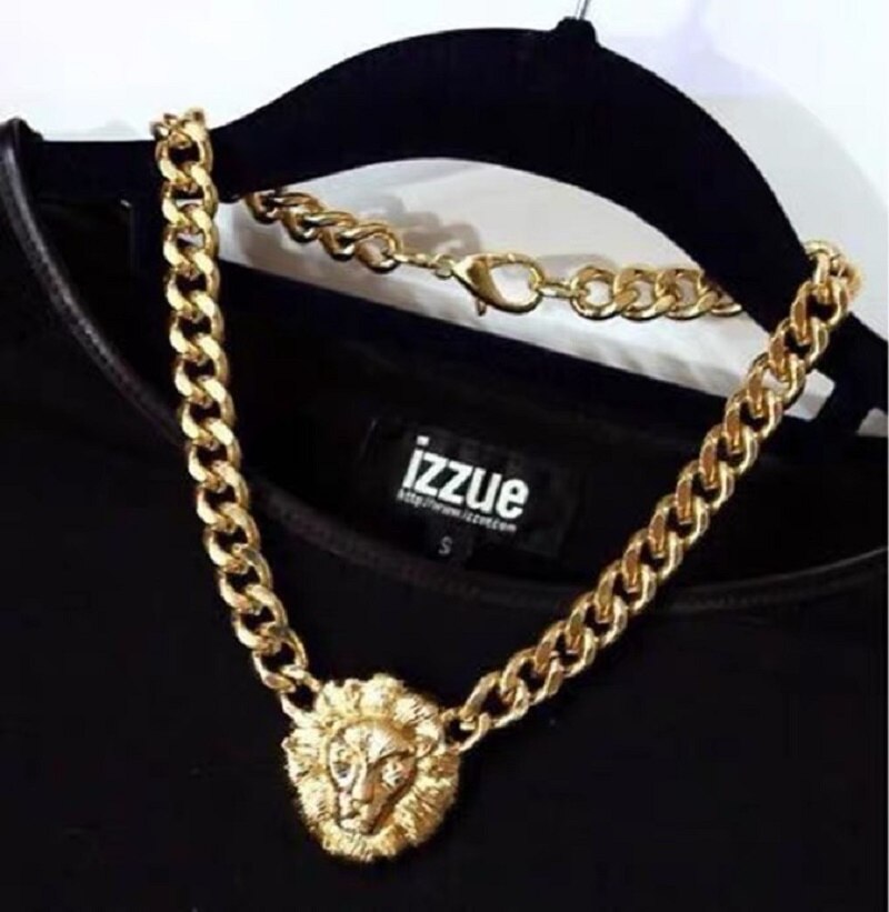 Lion head NECKLACE