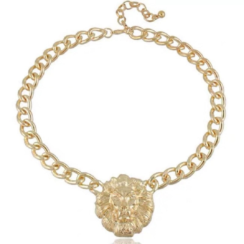 Lion head NECKLACE