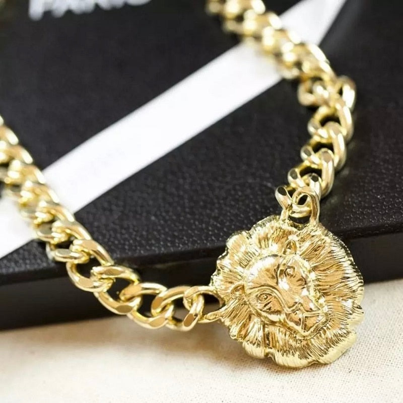 Lion head NECKLACE