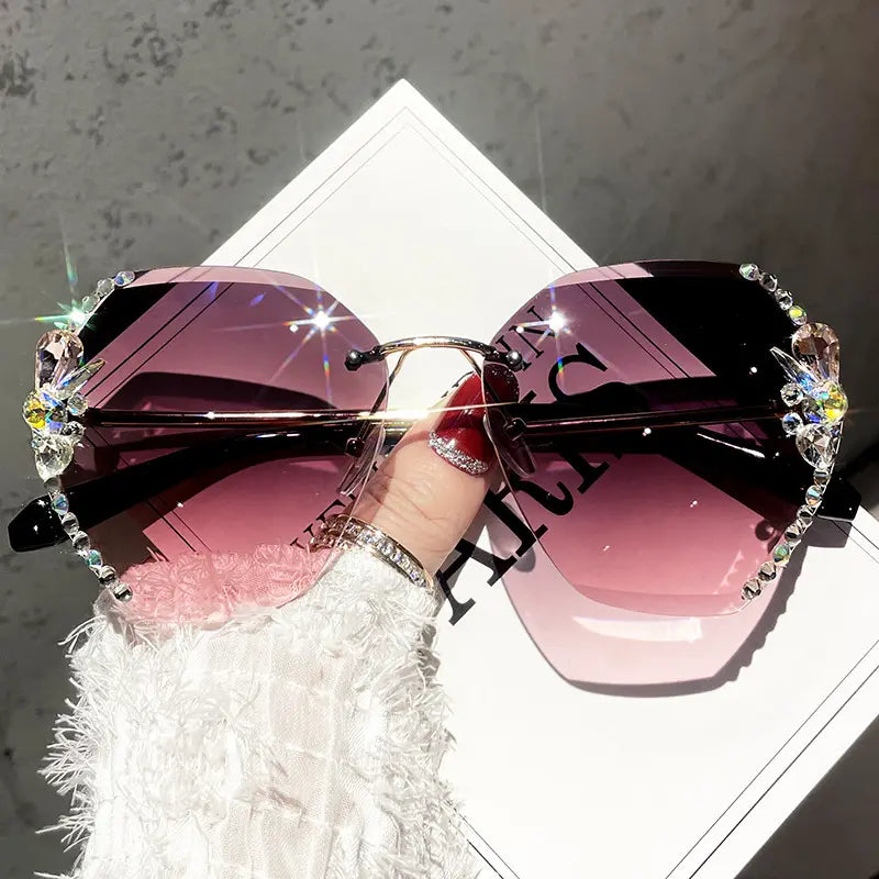 Rimless Pearl sunglasses