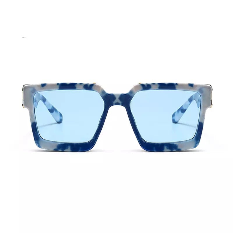 Premium Blue Frame Sunglasses