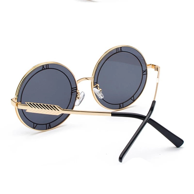 Round Clock Sunglasses