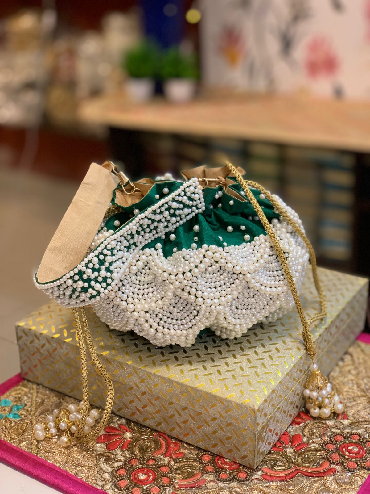 Pretty Matka Potli Bag