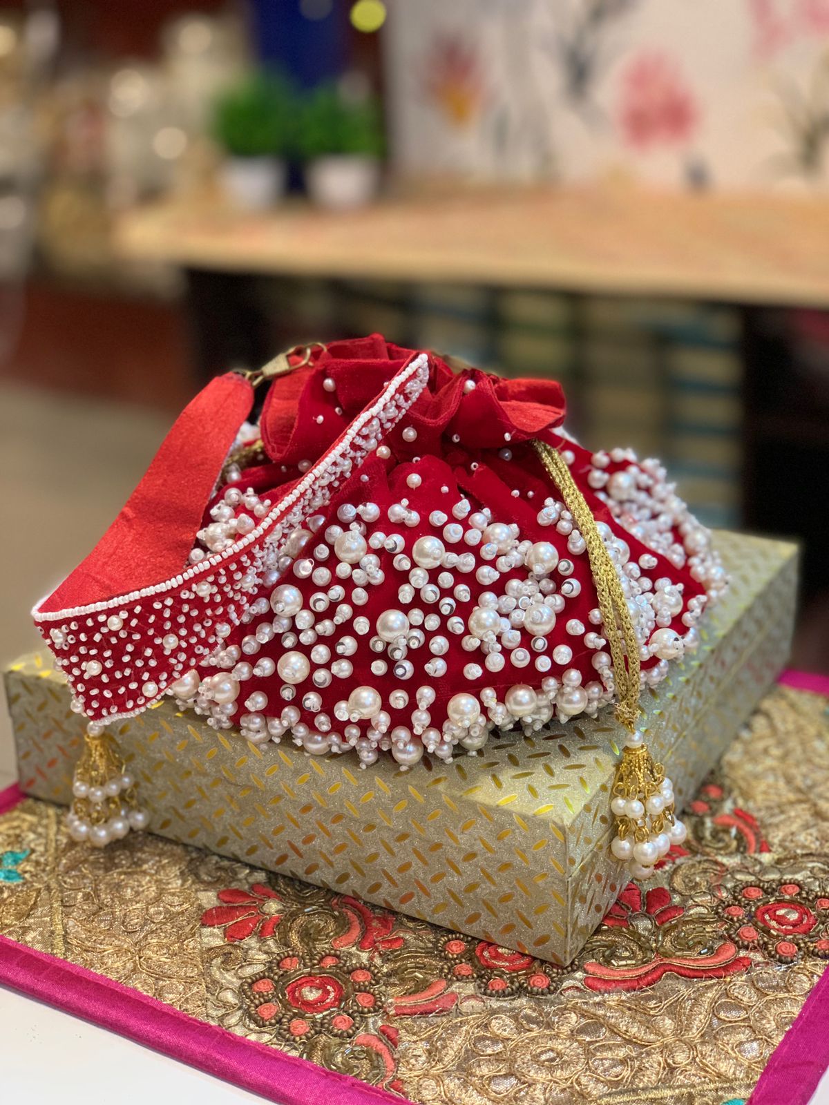 Pretty Matka Potli Bag