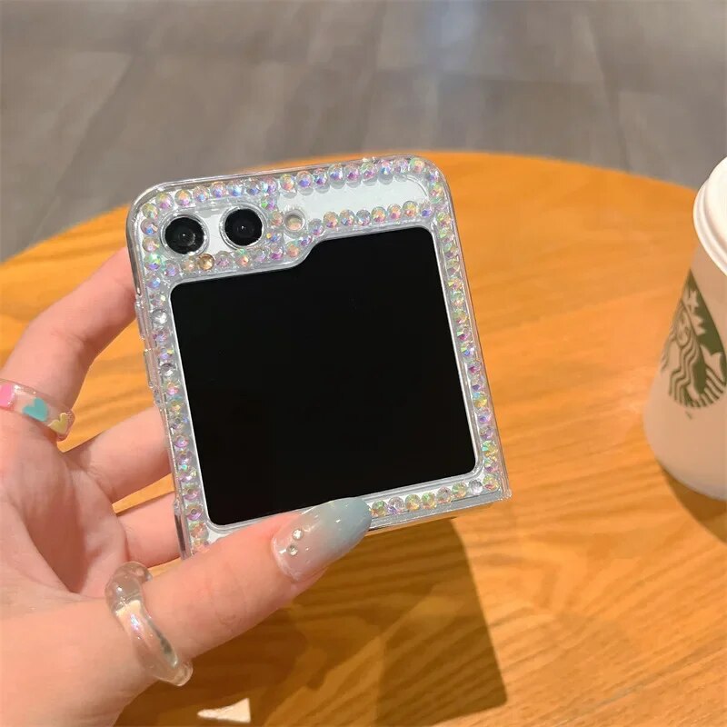 Luxury Rhinestone Shiny Z flip 5 Case