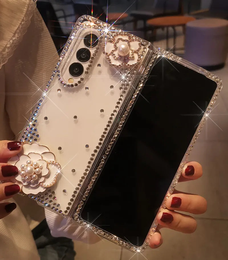 Premium White Rose Case