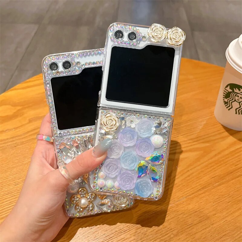 Luxury Rhinestone Shiny Z flip 5 Case