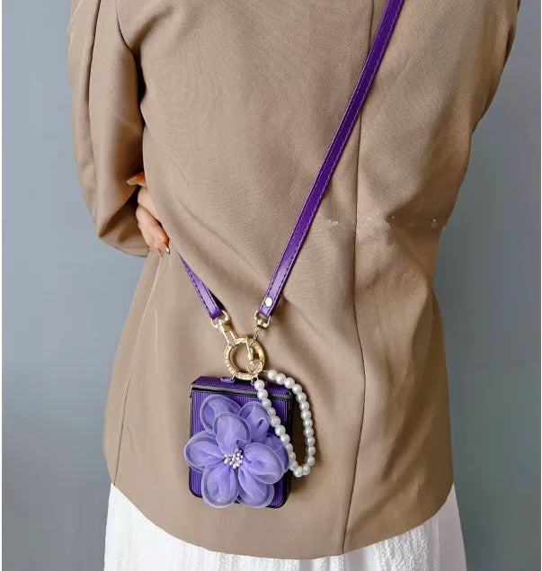 Premium Rose Flower Z flip 5 Case
