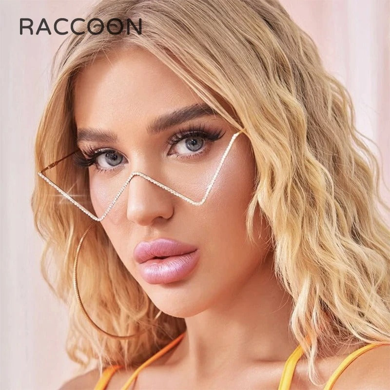V-Shape No Lens sunglasses