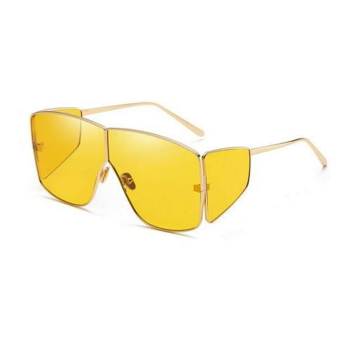 Yellow Men's sunglasses