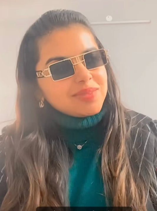 Black Square Sunglasses