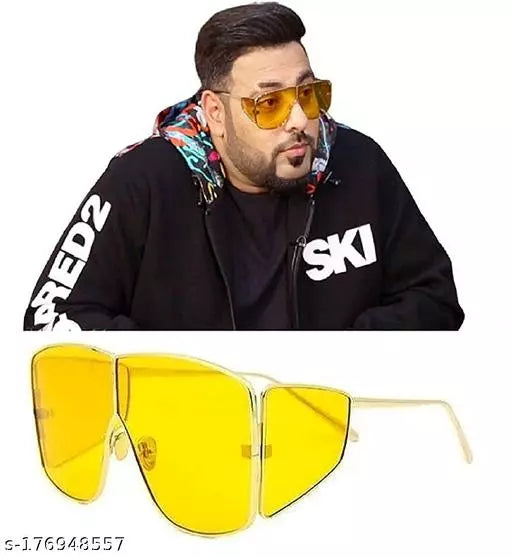 Yellow Men's sunglasses