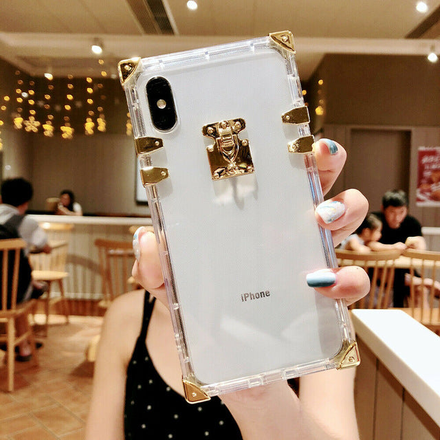 Transparent Square iPhone Case