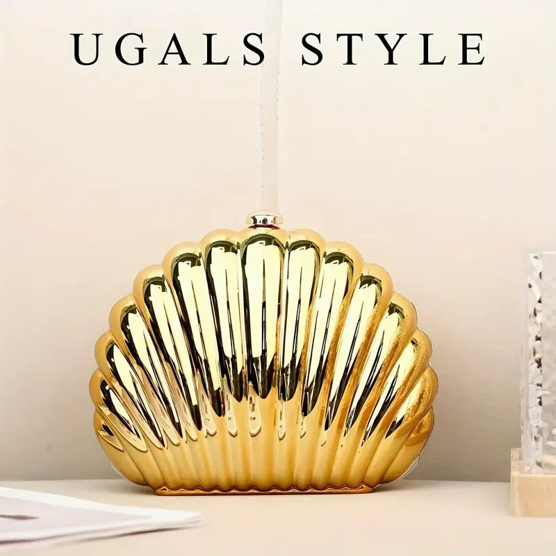 Luxe Seashell Clutch