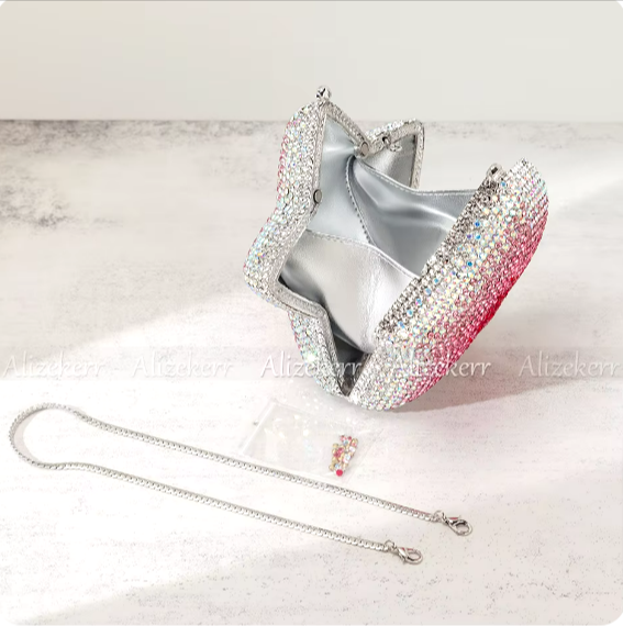 Luminary Pink Star clutch