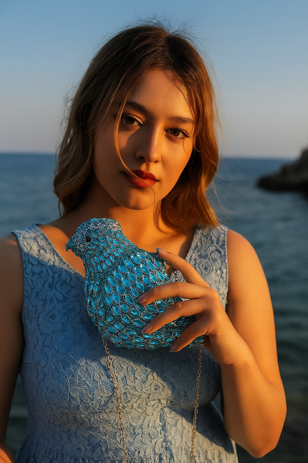 Aviary Charm Clutch