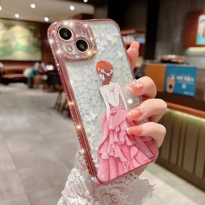 Premium Princesses Dress Iphone 15 Case