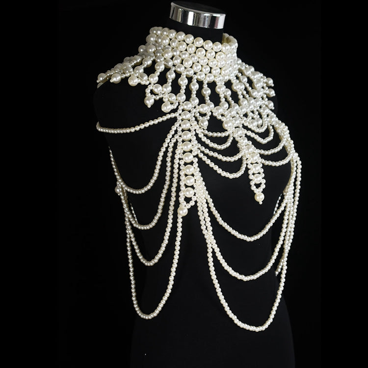 Luxury Fashionable Pearl Body Chain
