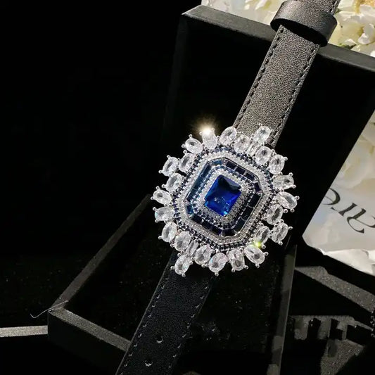 Designer Blue Shine Gem Bracelet
