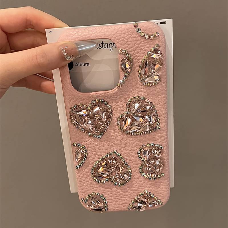 Heart Charm Protector iPhone Silicon Case