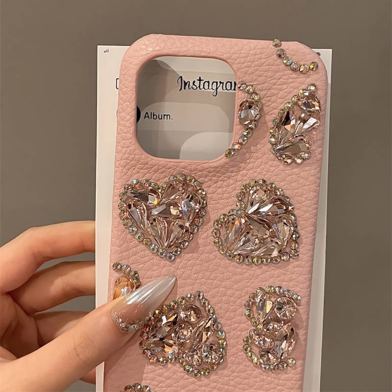 Heart Charm Protector iPhone Silicon Case