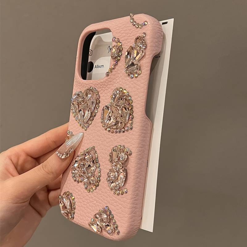 Heart Charm Protector iPhone Silicon Case