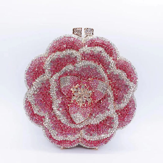 Luxury ROSE Petal Clutch