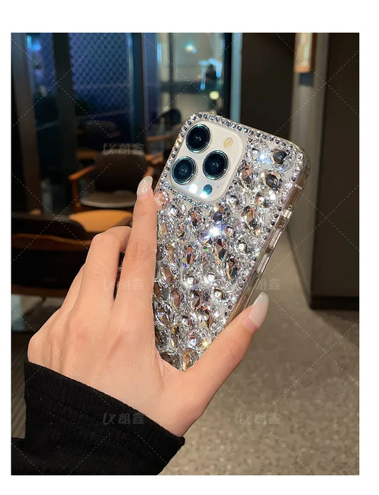 Luxuury Diamond Stone iPhone Case