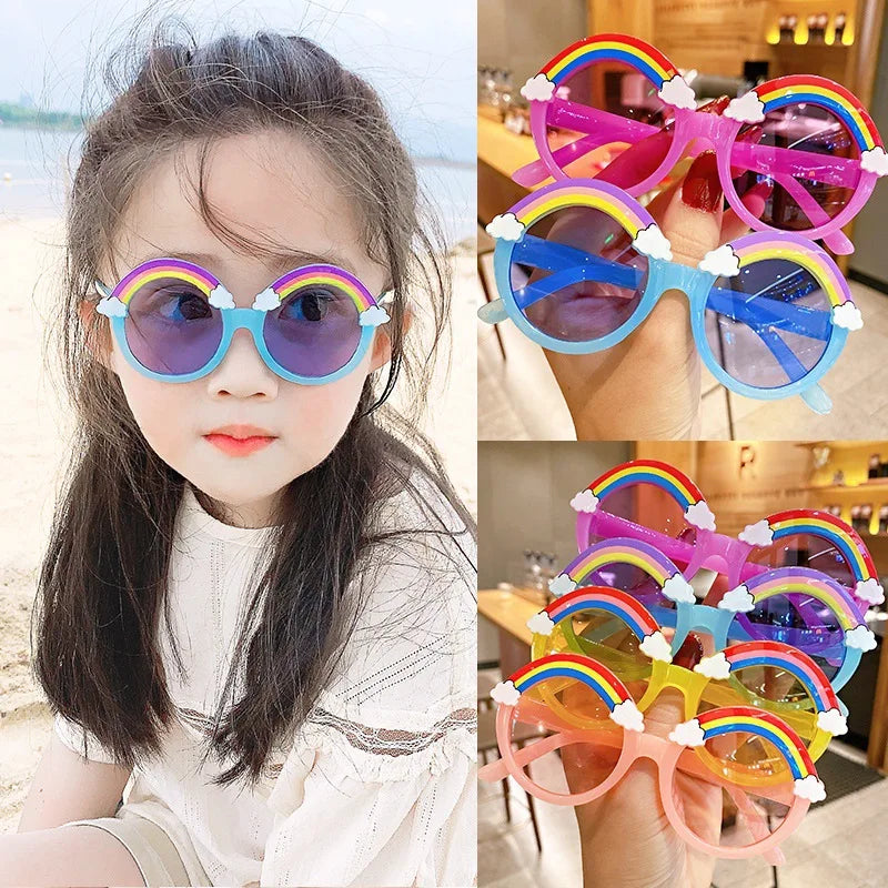 Rainbow kids sunglasses