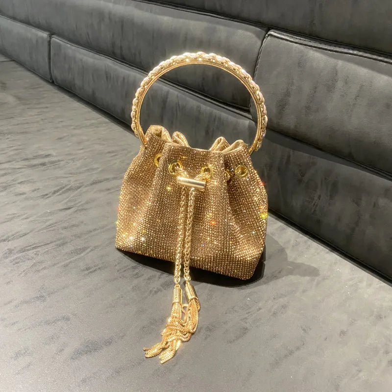 Luxury Designer Metal Ring Bag