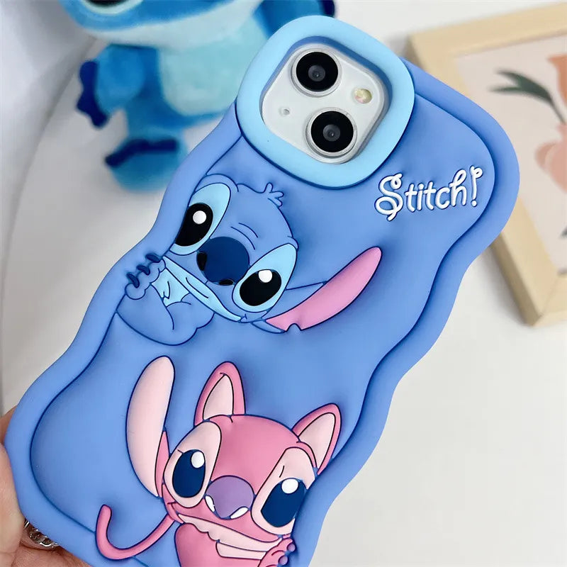 Premium Stitch Silicon iPhone Case