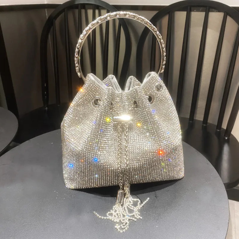 Luxury Designer Metal Ring Bag