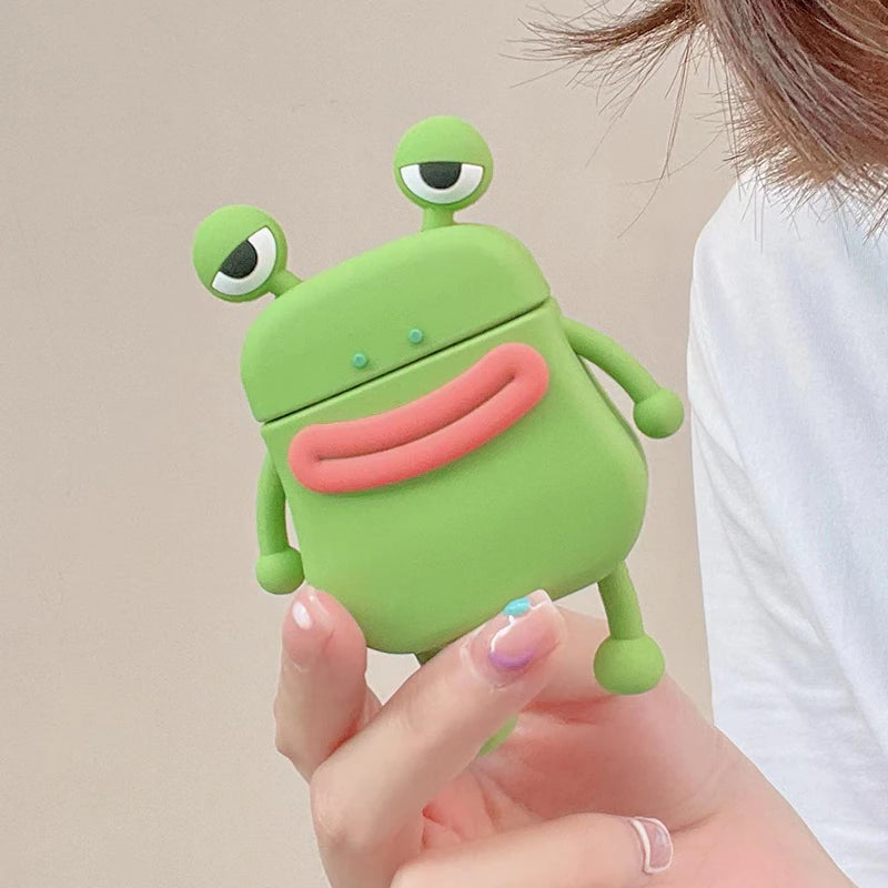 Froggy Silicon Airpods Case