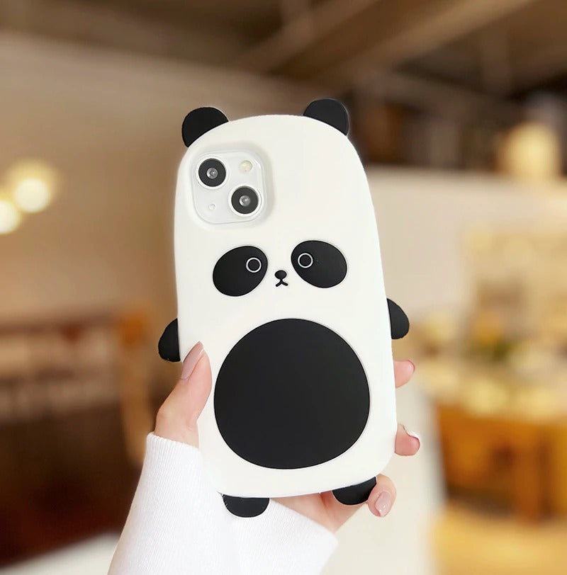 Premium Panda iPhone Silicone Case